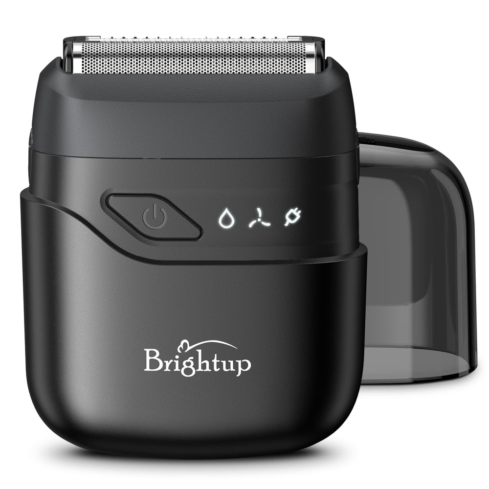 Brightup precise blades close-up illustrating close shaving performance