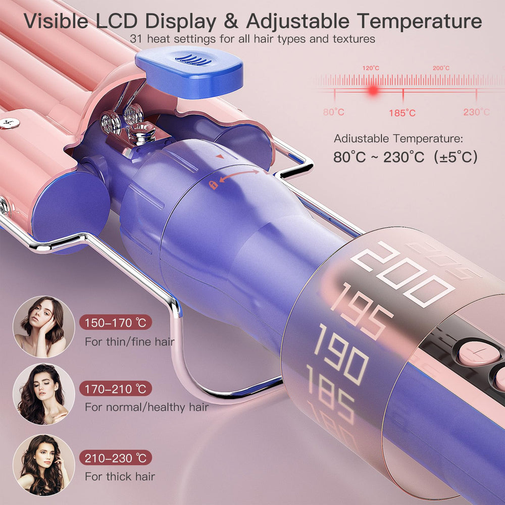 Brightup PRO 2 curling barrels deliver spiral and bouncy curls with consistent heat