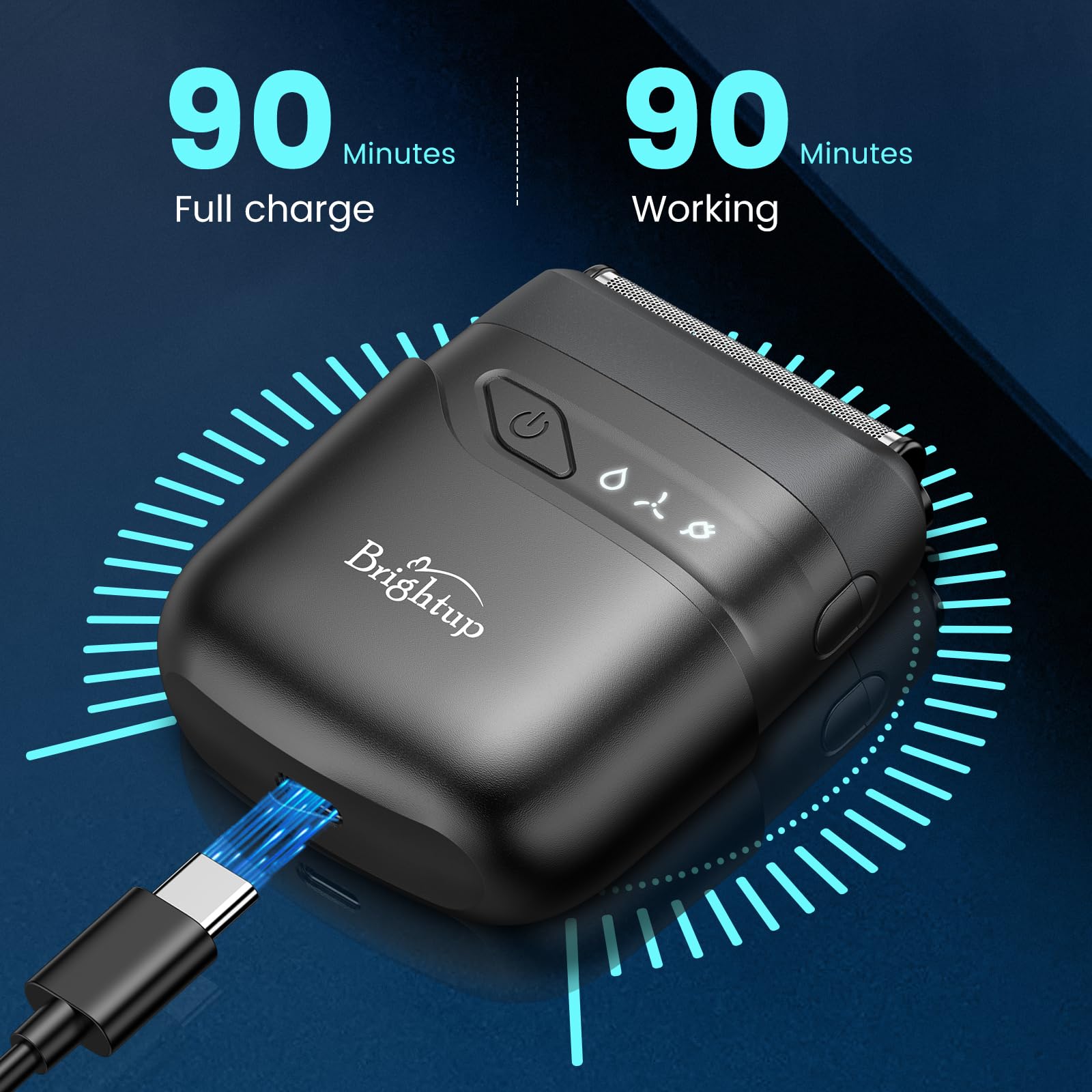Brightup USB-C charging cable enables quick recharge on the go