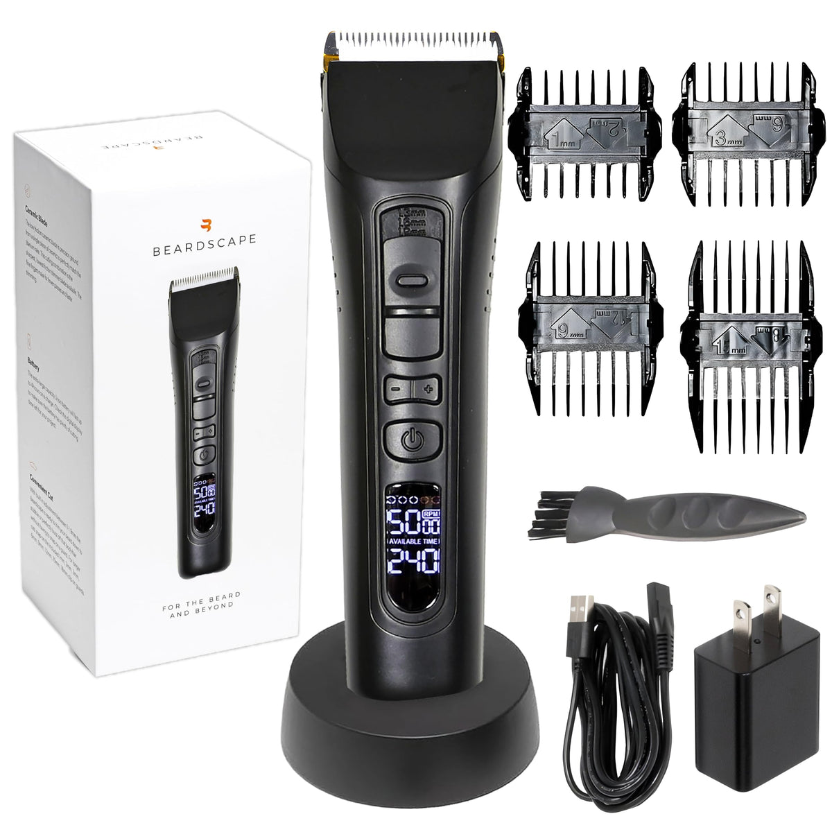 Brio Beardscape V1 close-up for precise grooming