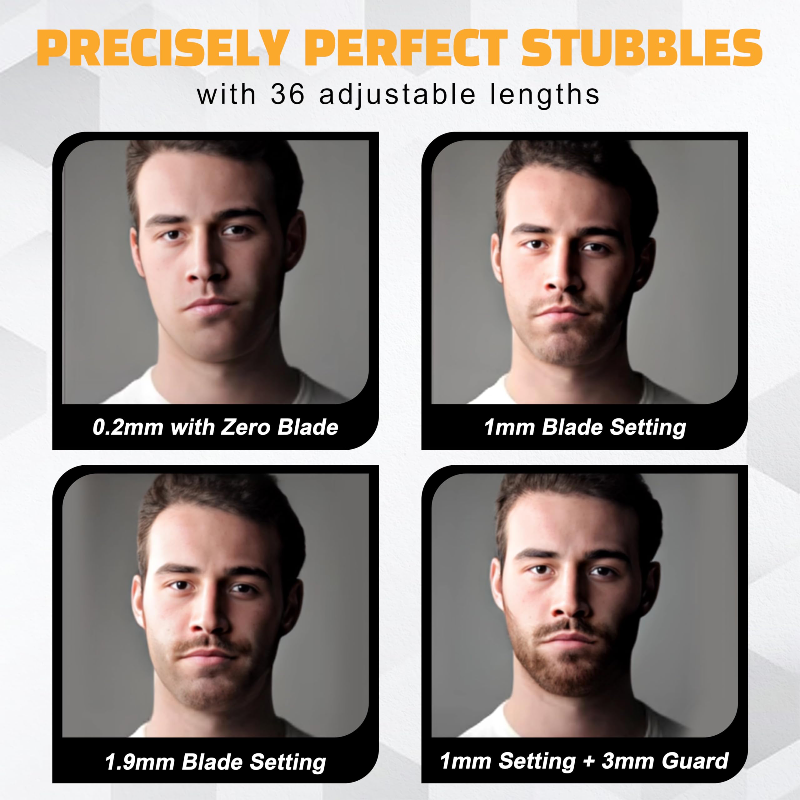 Brio Beardscape V1 1-18 mm cutting range for beard and body