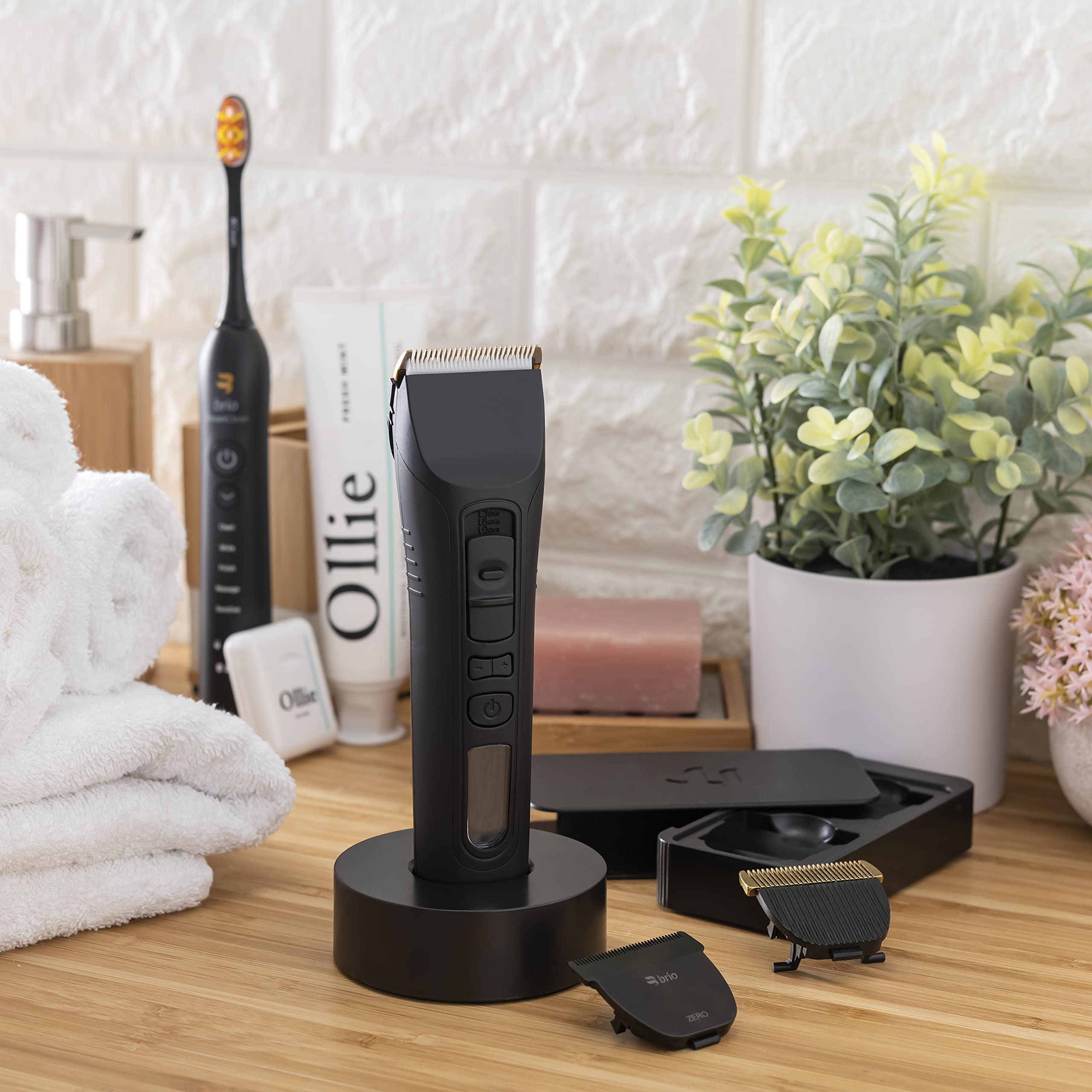 Brio Beardscape V1 grooming kit included for home use