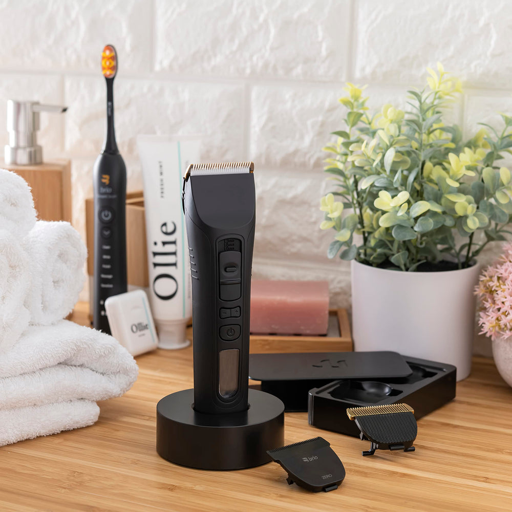 Brio Beardscape V1 grooming kit included for home use
