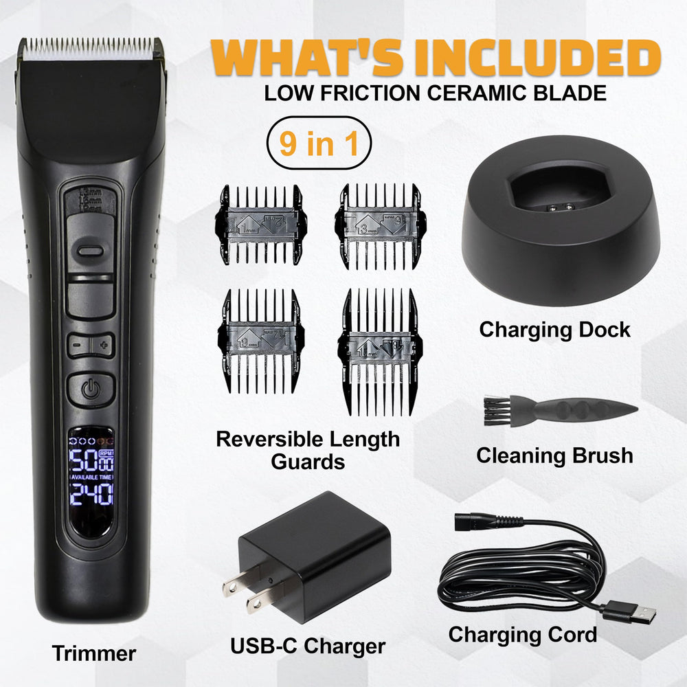 Brio Beardscape V1 low-friction ceramic blade demonstrates smooth cuts