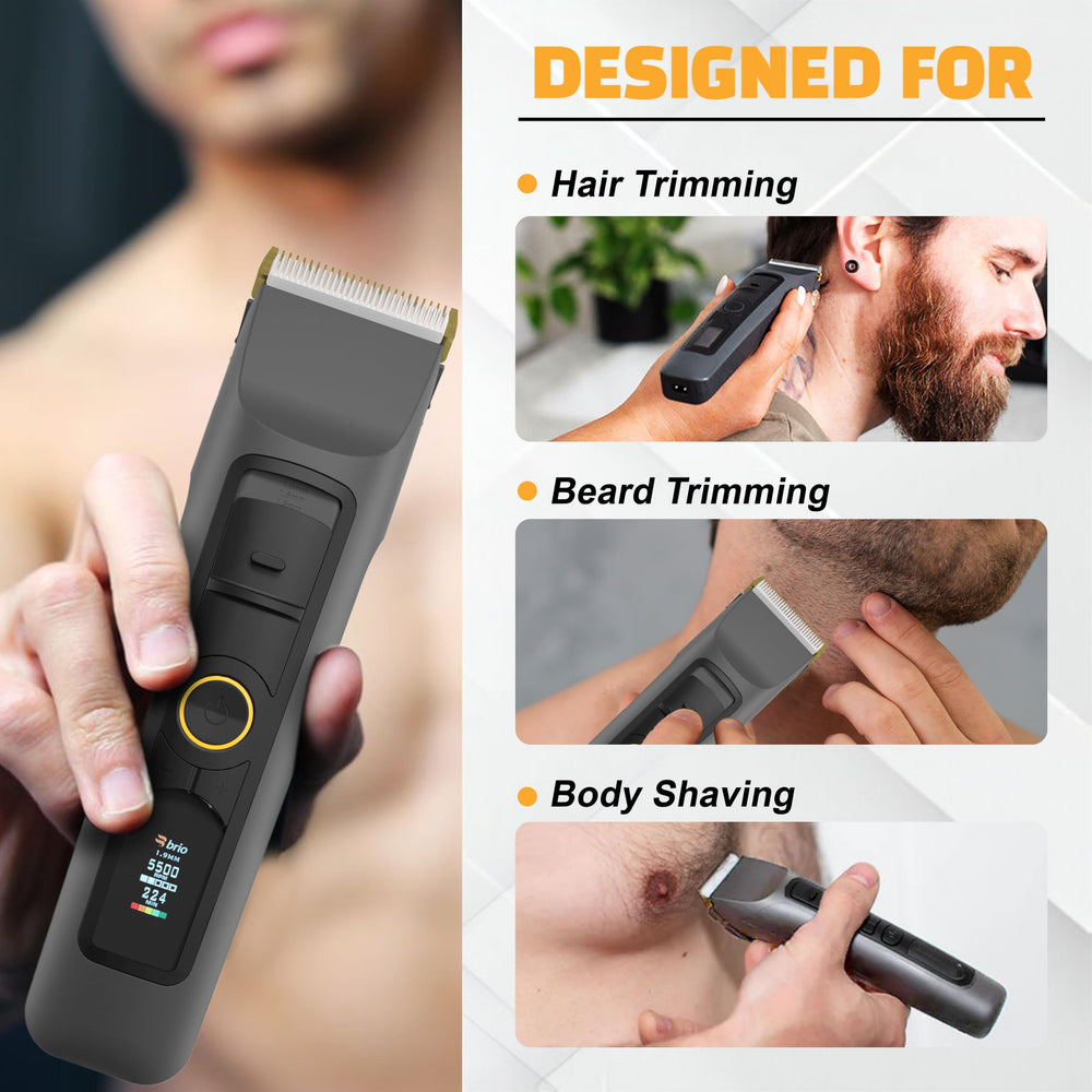 Brio Beardscape V2 cordless use for grooming anywhere