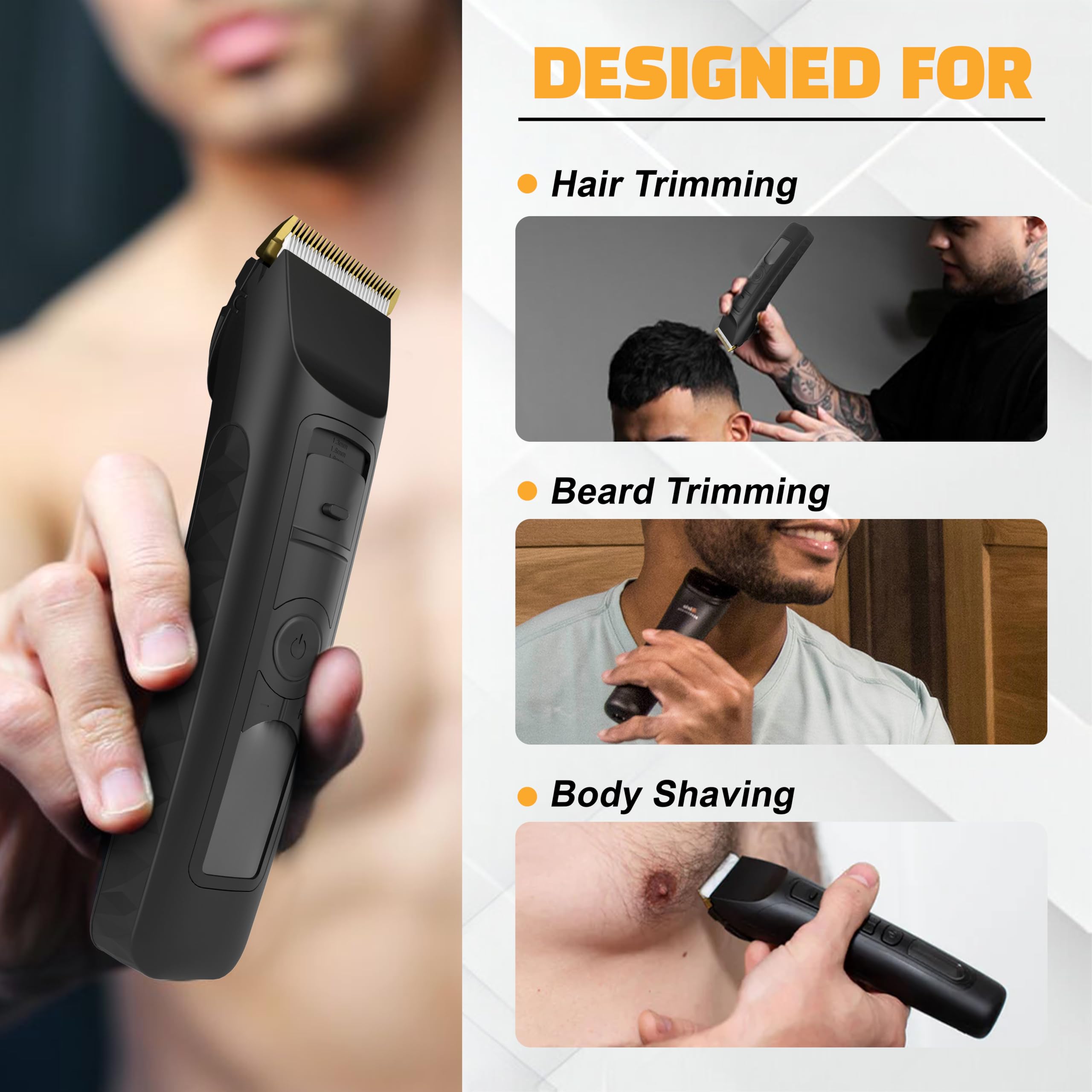 Brio Beardscape V2 with five speed settings for versatile grooming
