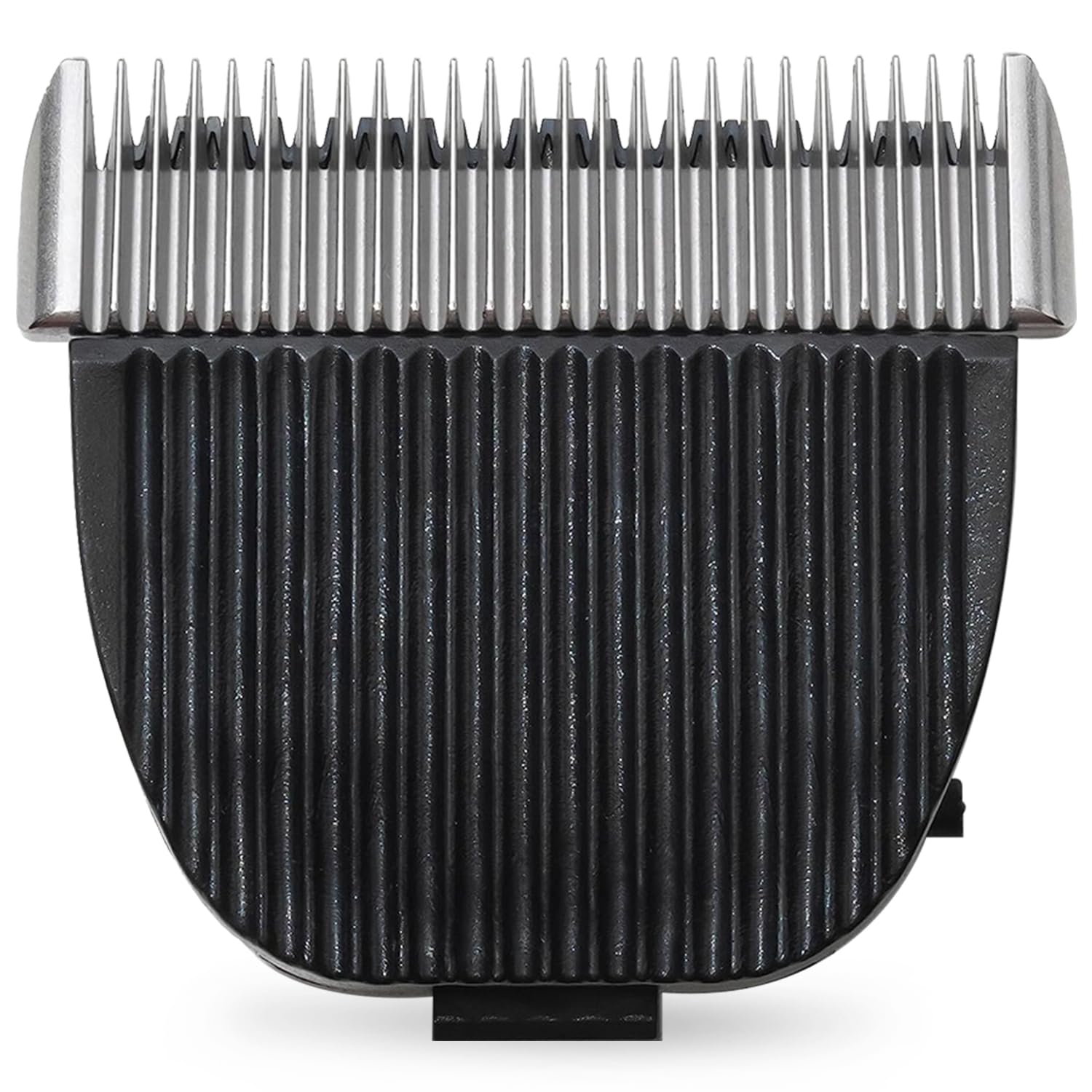 Brio Body Blade assembly closeup showing precise fit for comfortable body grooming