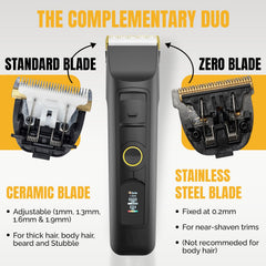 Brio Zero Blade compatibility with V2 and V1 for seamless grooming