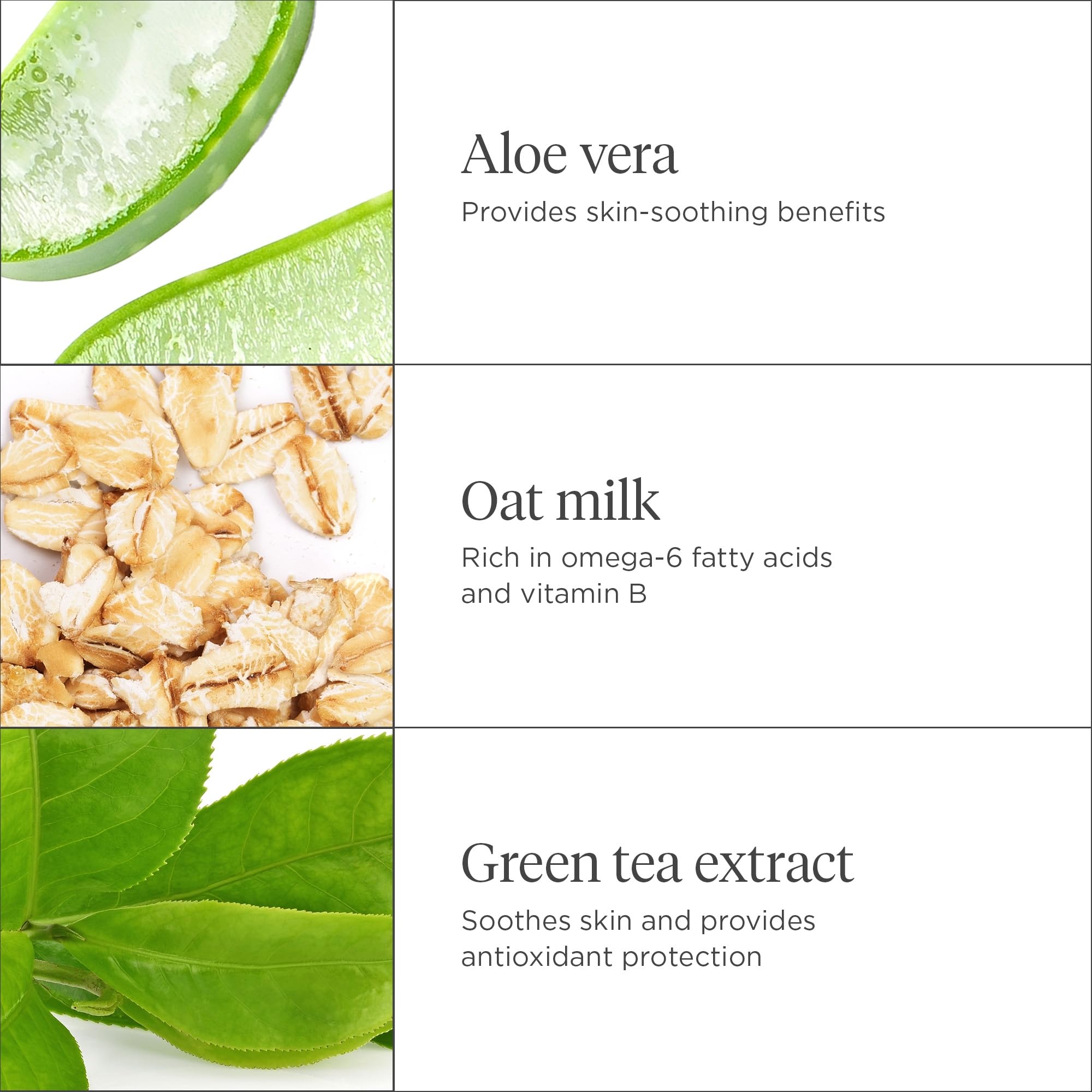 Briogeo Be Gentle Be Kind oat milk detail suggests soothing scalp hydration