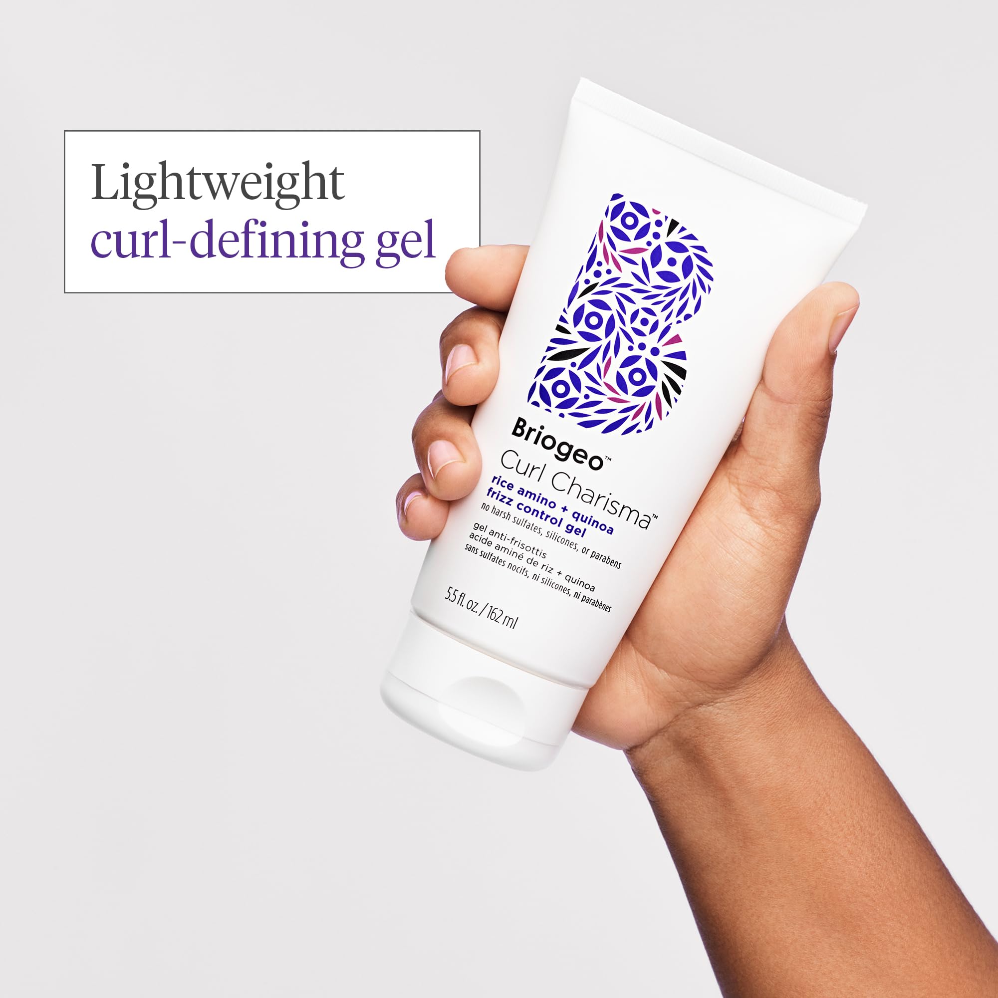 Briogeo Curl Charisma apply damp hair shows easy even distribution for waves