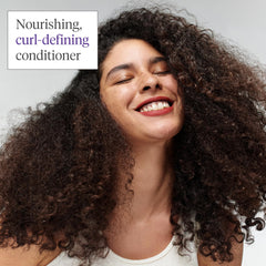 Briogeo Curl Charisma rice amino ingredient panel signaling moisture retention for curls
