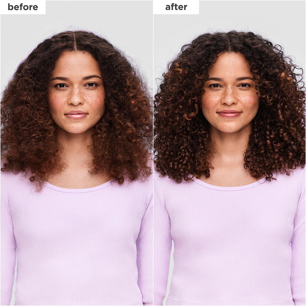 Briogeo Curl Charisma rice-amino-acids seal cuticles to reduce frizz.