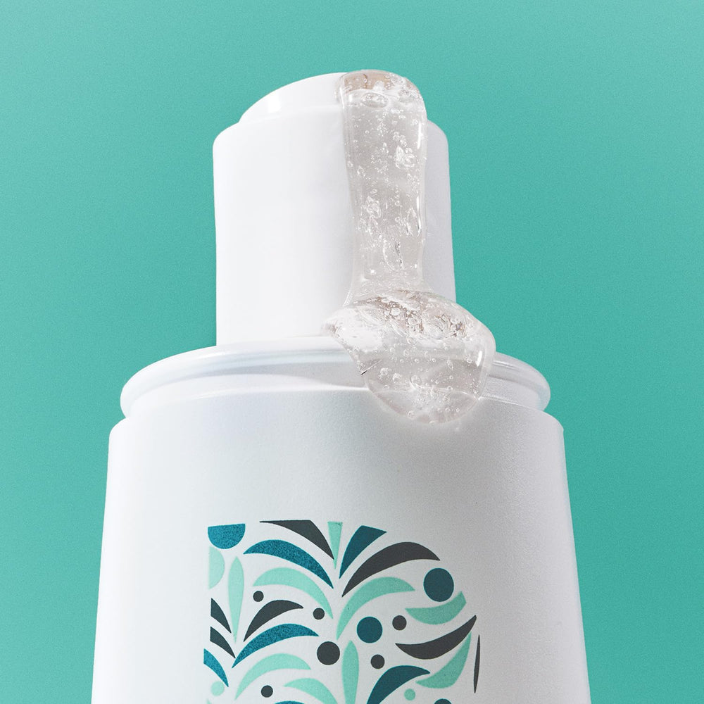 Briogeo Destined For Density scalp close-up suggests invigorated scalp care.