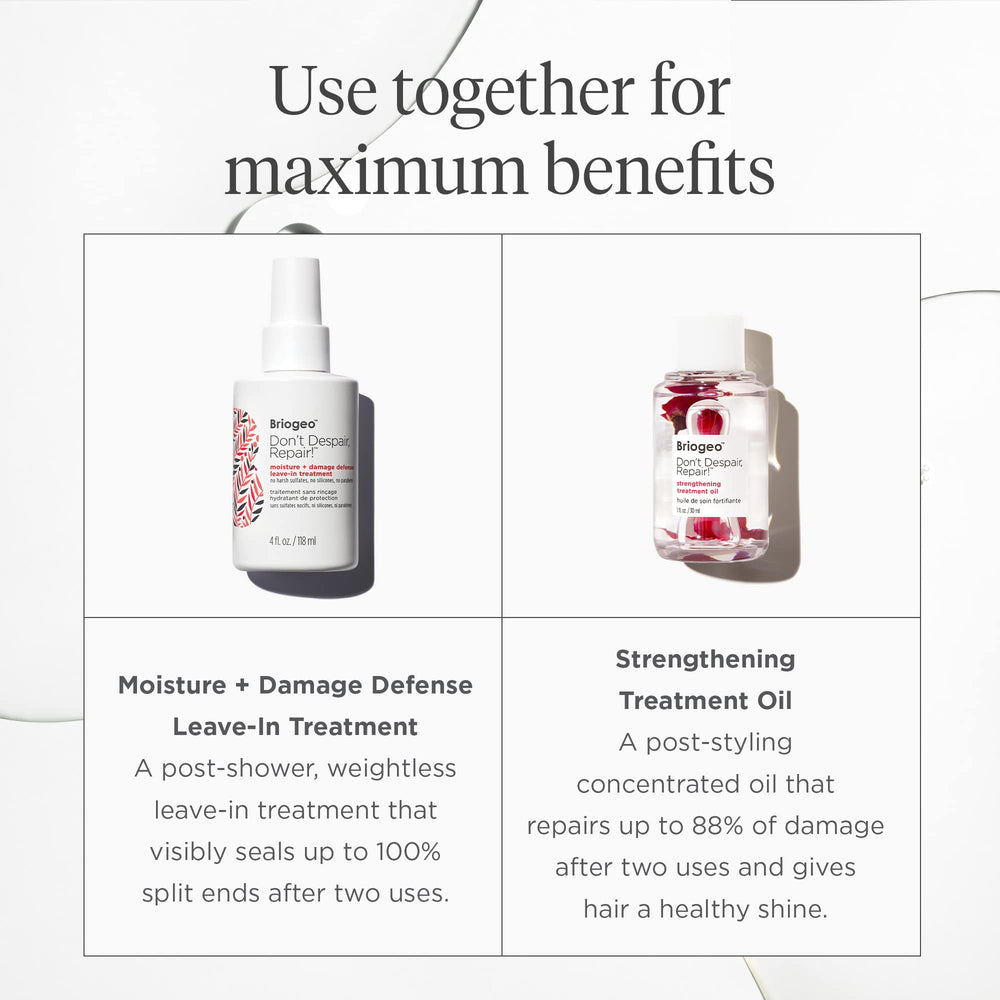 Briogeo Don't Despair Repair coconut oil delivers lightweight moisture without residue