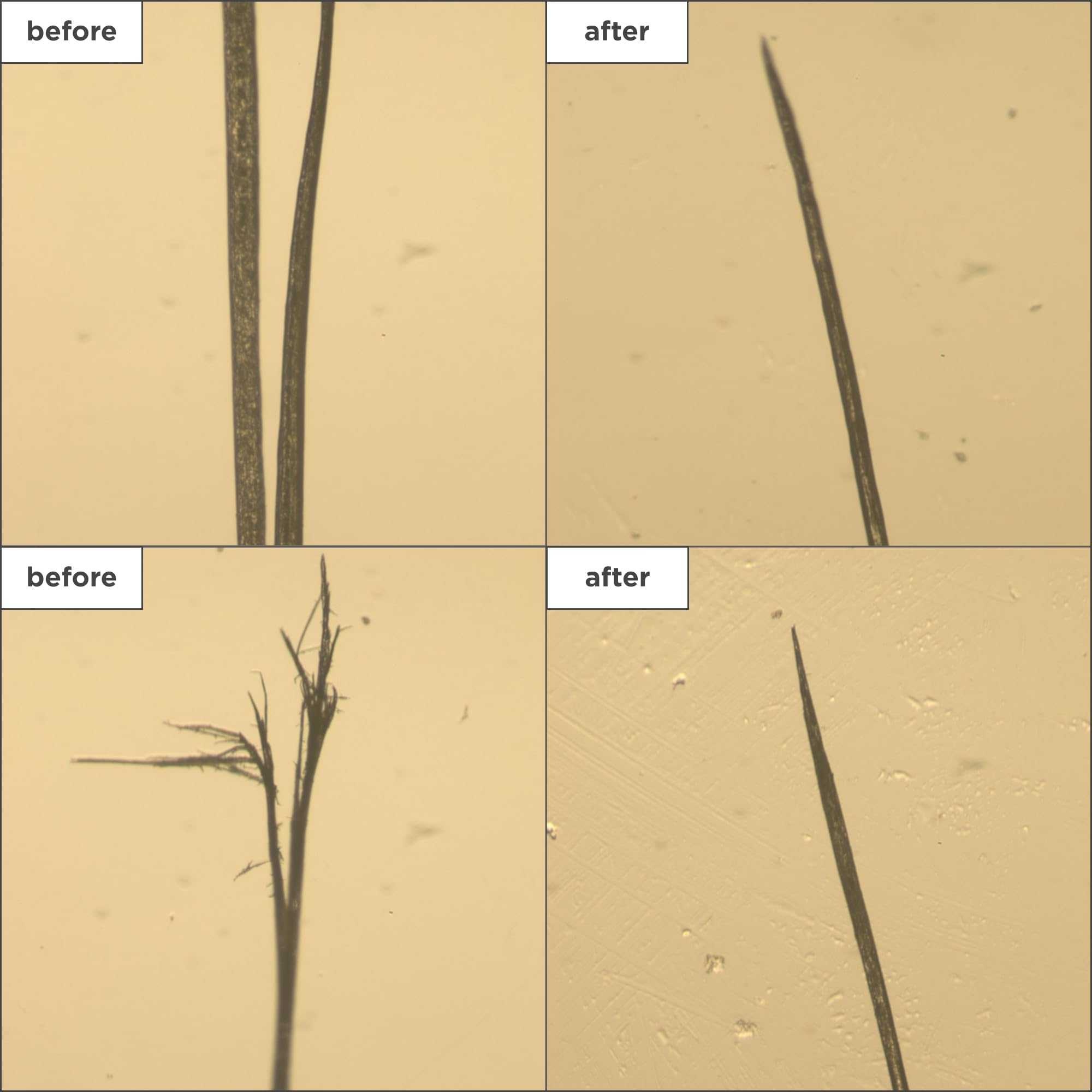 Briogeo Don't Despair, Repair! hair shine boost after application
