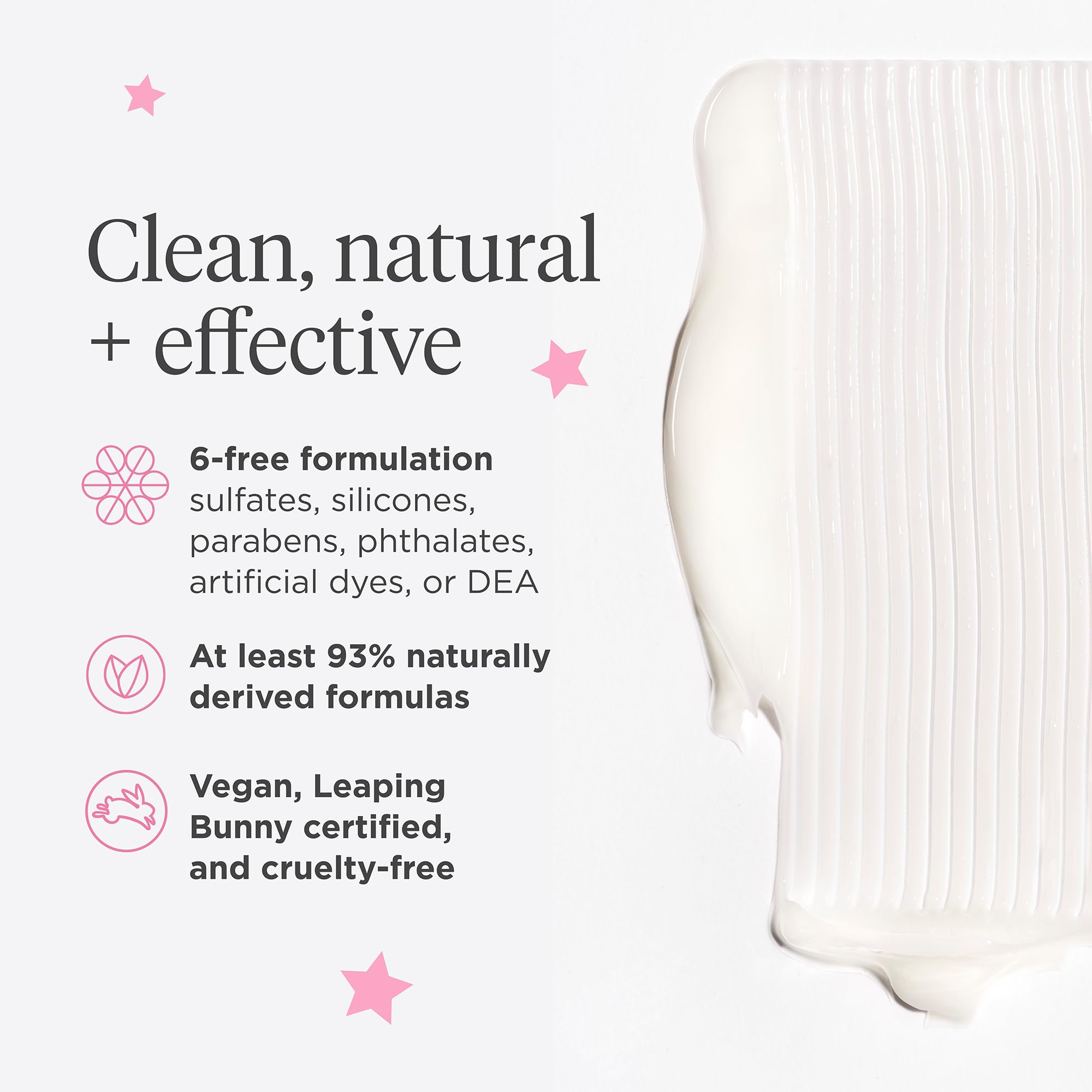 Briogeo Don't Despair Repair mini label closeup with vegan, clean ingredients.