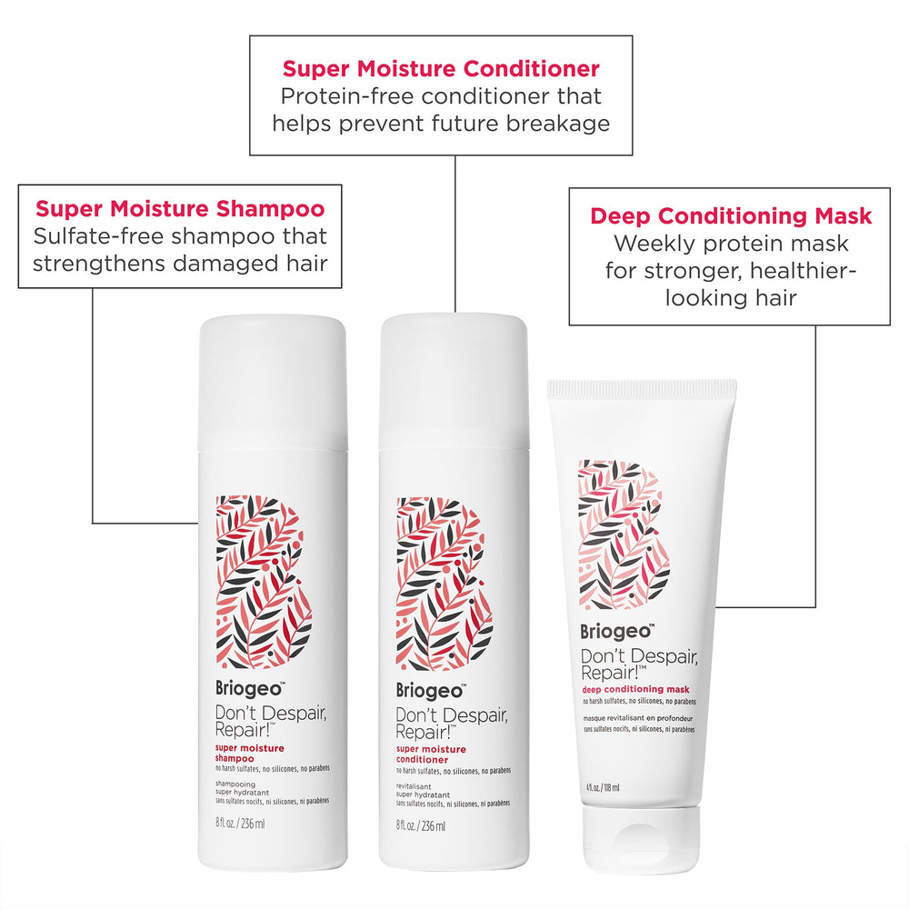 Briogeo Don't Despair Repair mini scalp treatment bottle refreshing and balancing.
