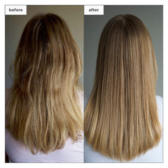 Split ends sealed by Briogeo Dont Despair Repair for smoother hair