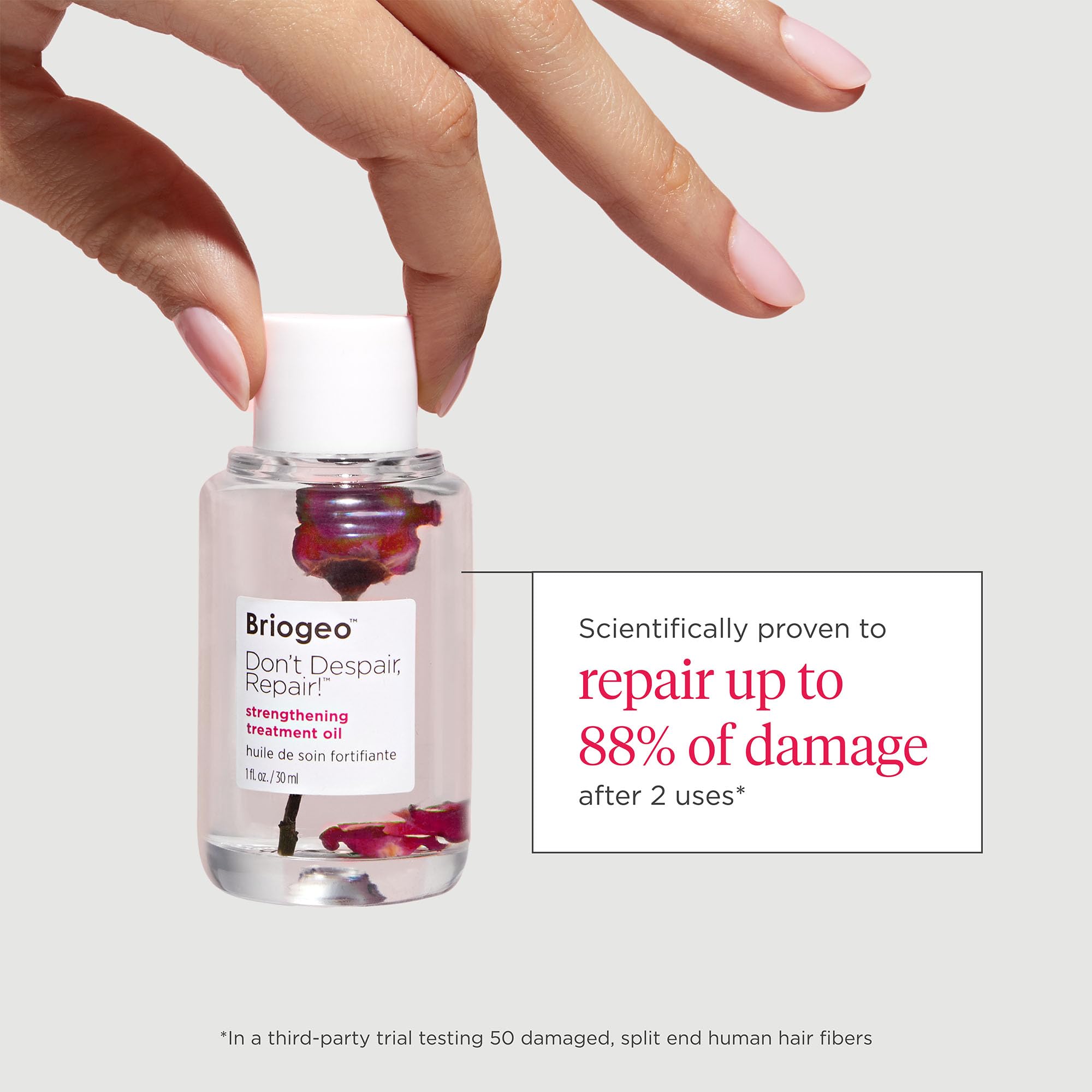 Briogeo Don't Despair, Repair! vegan and cruelty-free beauty badge