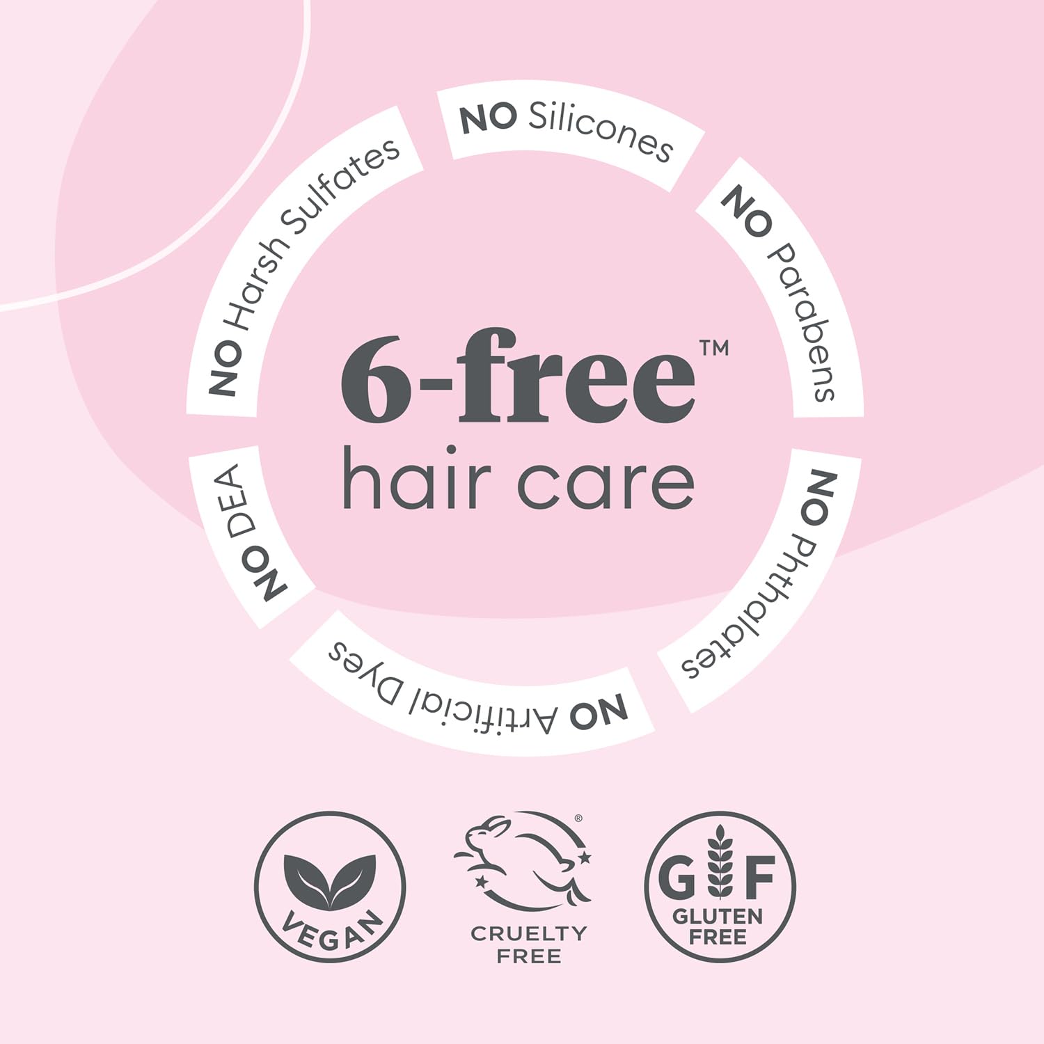Briogeo Farewell Frizz vitamin E close-up signals antioxidant protection for hair.