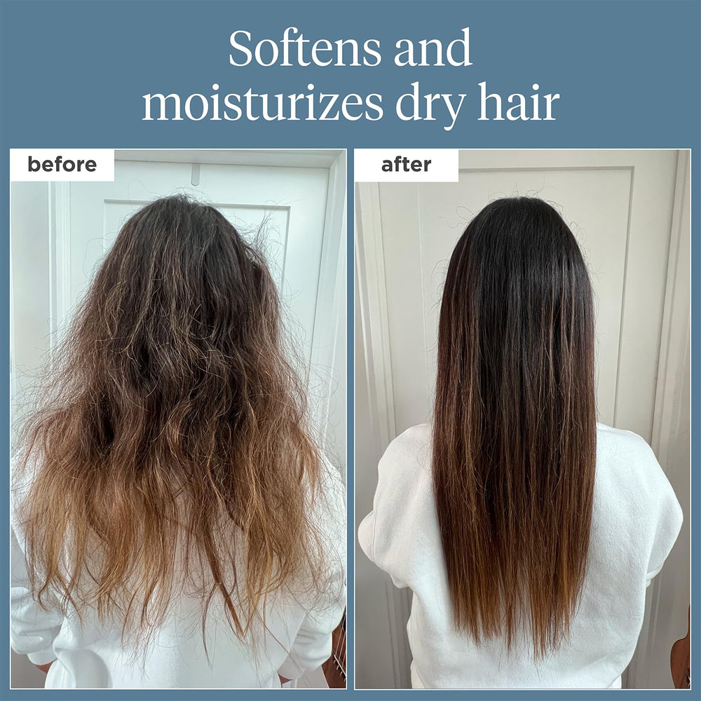 Briogeo Pre-Wash Oil on the scalp during massage for soothing relief