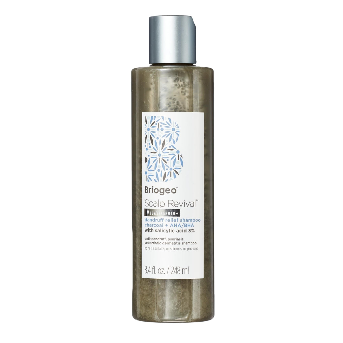Briogeo Scalp Revival Megastrength bottle pour for easy scalp relief