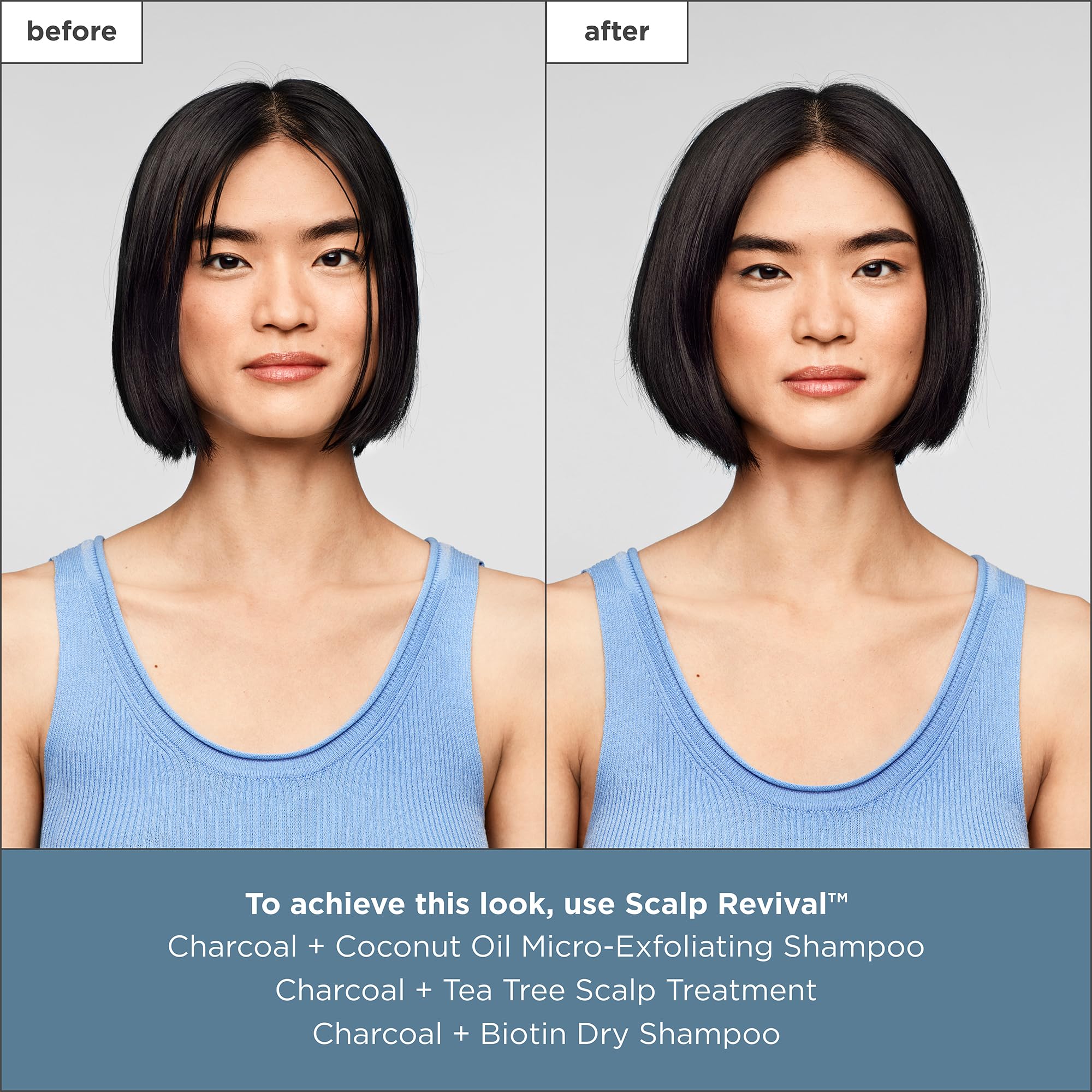 Briogeo Scalp Revival tea tree oil aroma provides refreshing sensation.