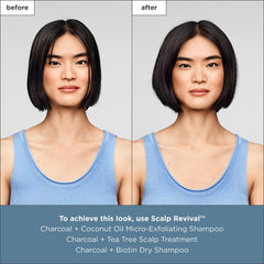 Briogeo Scalp Revival tea tree oil aroma provides refreshing sensation.