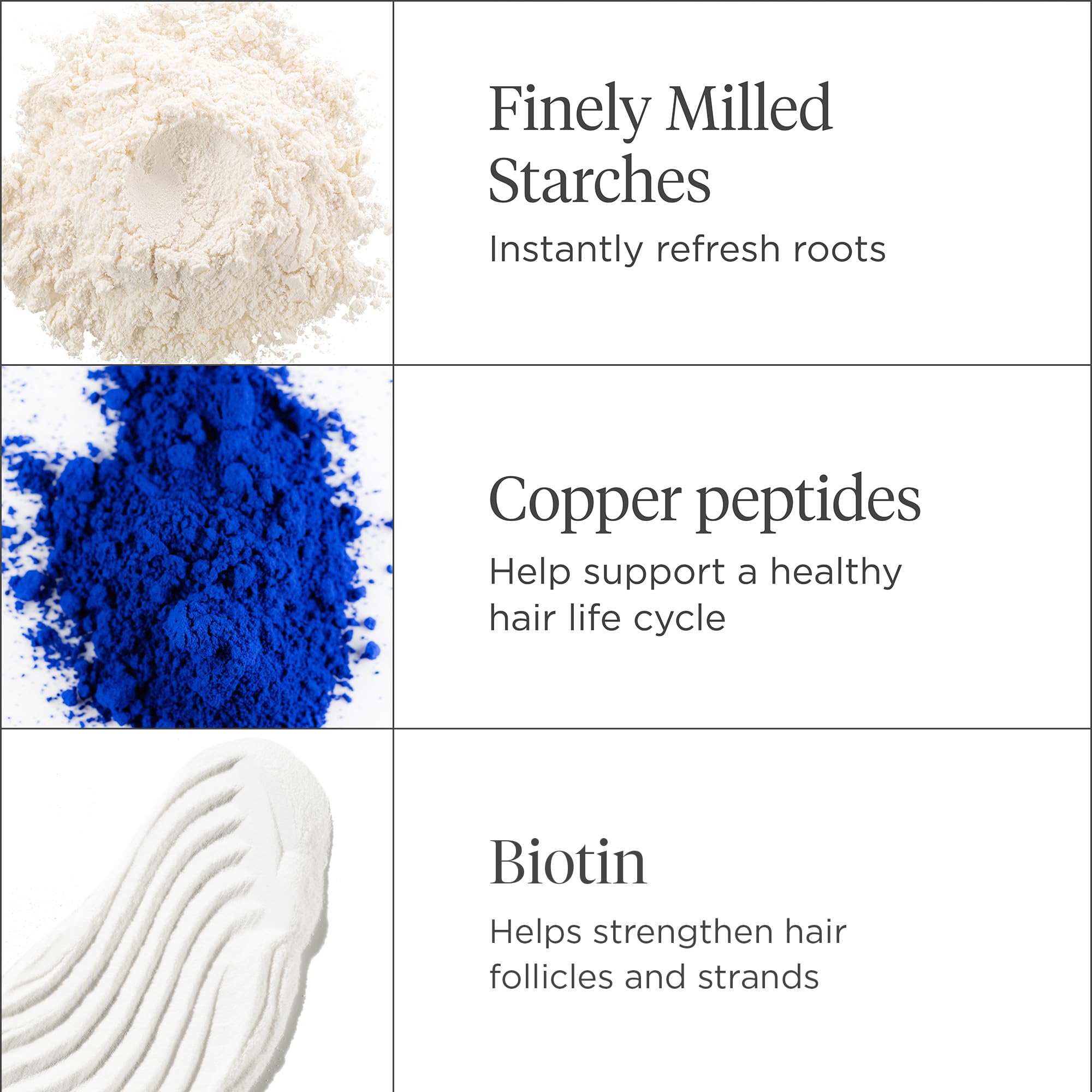 Briogeo Style & Treat Dry Shampoo Puff all-hair-colors compatibility shown.