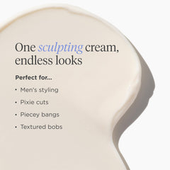 Briogeo Style and Treat Yuzu Plum Oil application scene demonstrates easy molding.