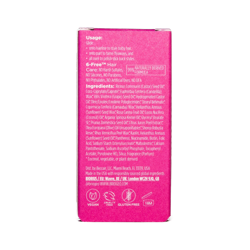 Briogeo Style + Treat Sleek Stick 99% naturally derived formula.