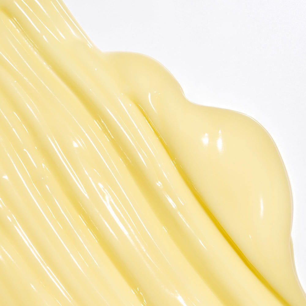 Briogeo Superfoods Banana Coconut Conditioner banana close-up highlights nourishing potassium