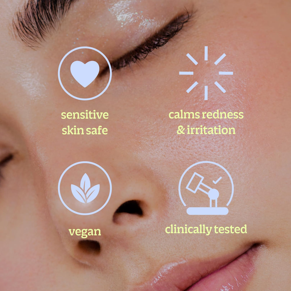 BRIOTECH Eyelid Cleanser air-dry scene with quick, non-residue finish
