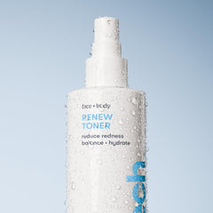 BRIOTECH Renew Toner vegan-label product image signaling gentle, clean ingredients.
