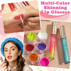 BRIPATI jojoba oil included for nourishing, hydrating lip care during DIY gloss crafting.