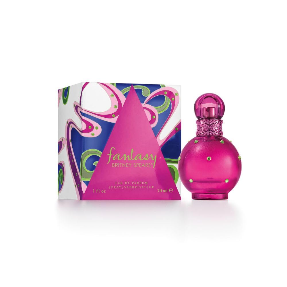 Britney Spears Fantasy cupcake jasmine note close-up evokes playful florals.