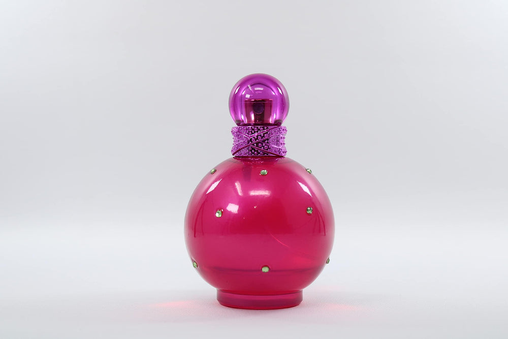 Britney Spears Fantasy bottle on a vanity ideal for everyday confidence