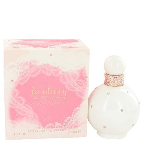 Britney Spears Fantasy fragrance-juice swirls to suggest fruity floral tone