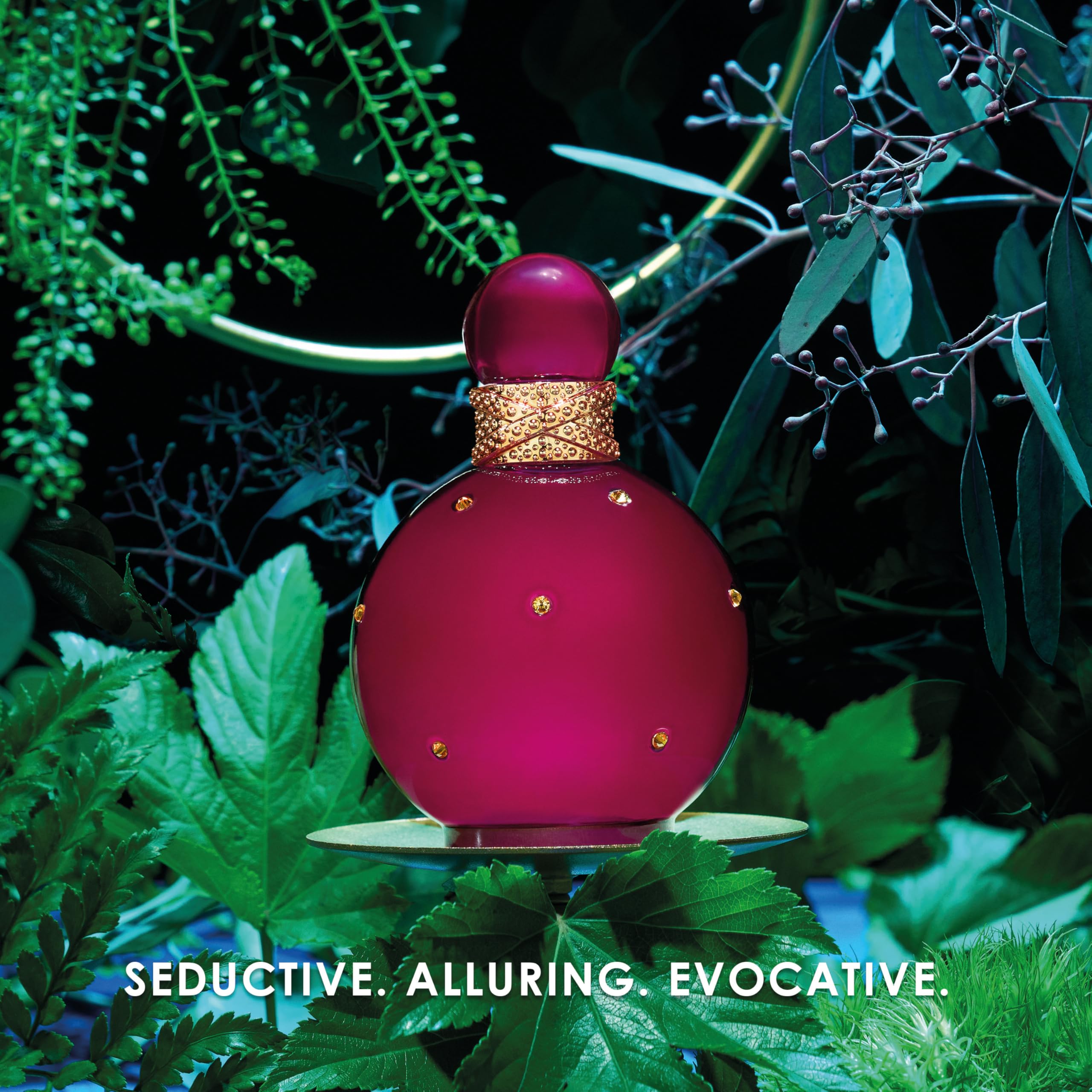 Britney Spears Fantasy Intense spray nozzle close-up showing refined mist.