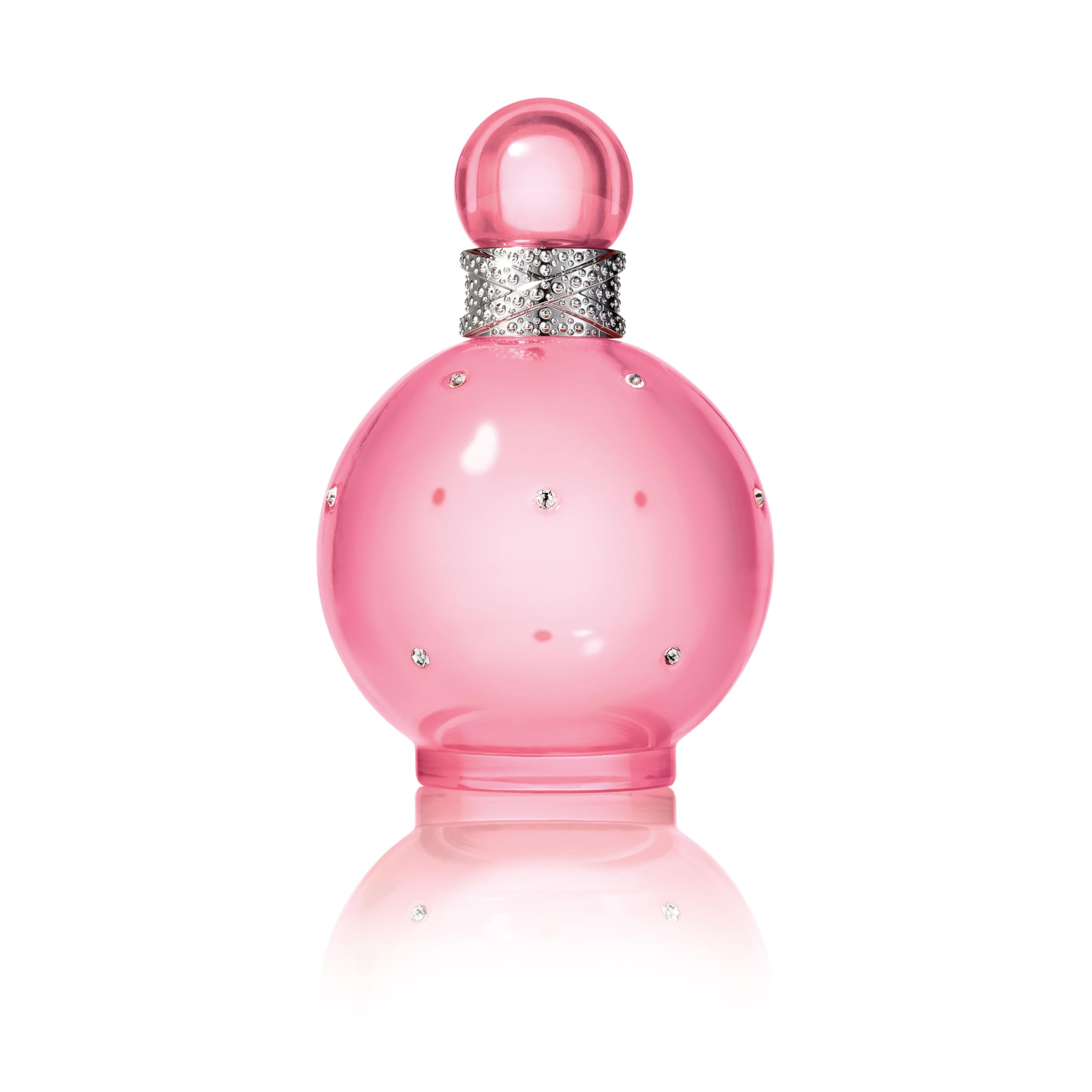 Britney Spears Fantasy Sheer bottle bathed in soft light for everyday radiance
