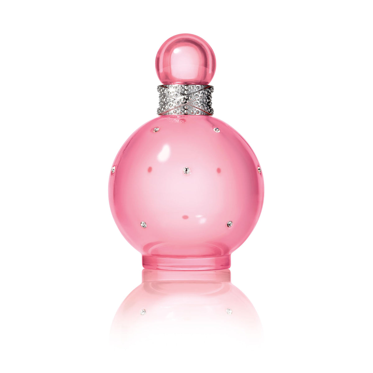 Britney Spears Fantasy Sheer bottle bathed in soft light for everyday radiance