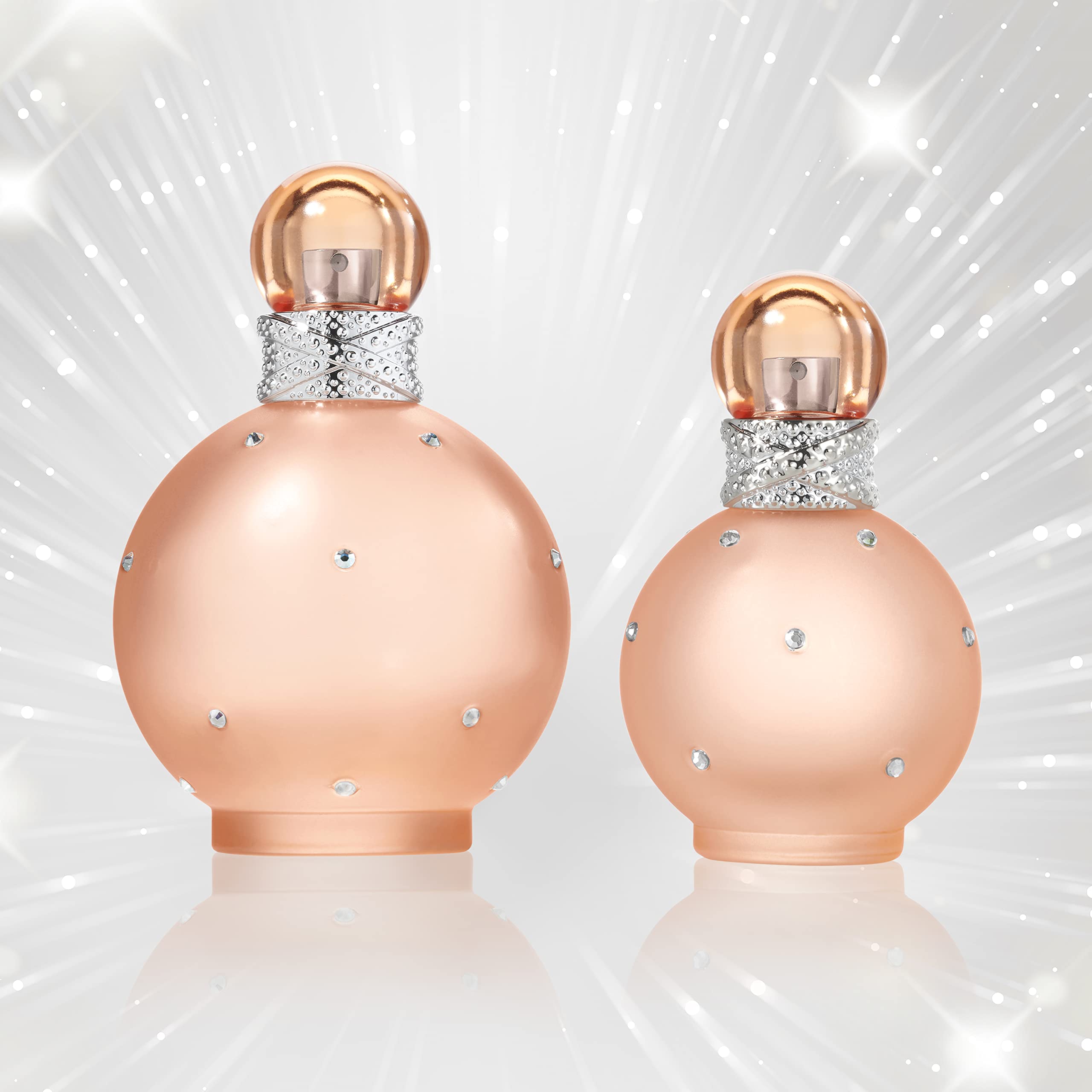 Britney Spears Naked Fantasy vanity shot invites daily fragrance ritual.