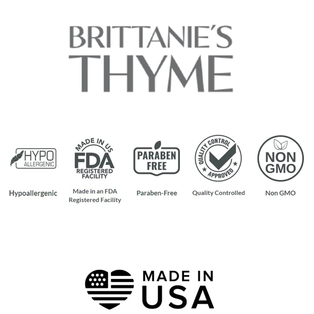 Brittanie's Thyme bulk-gallon-refill highlights cost-effective refills for pumps and spray bottles