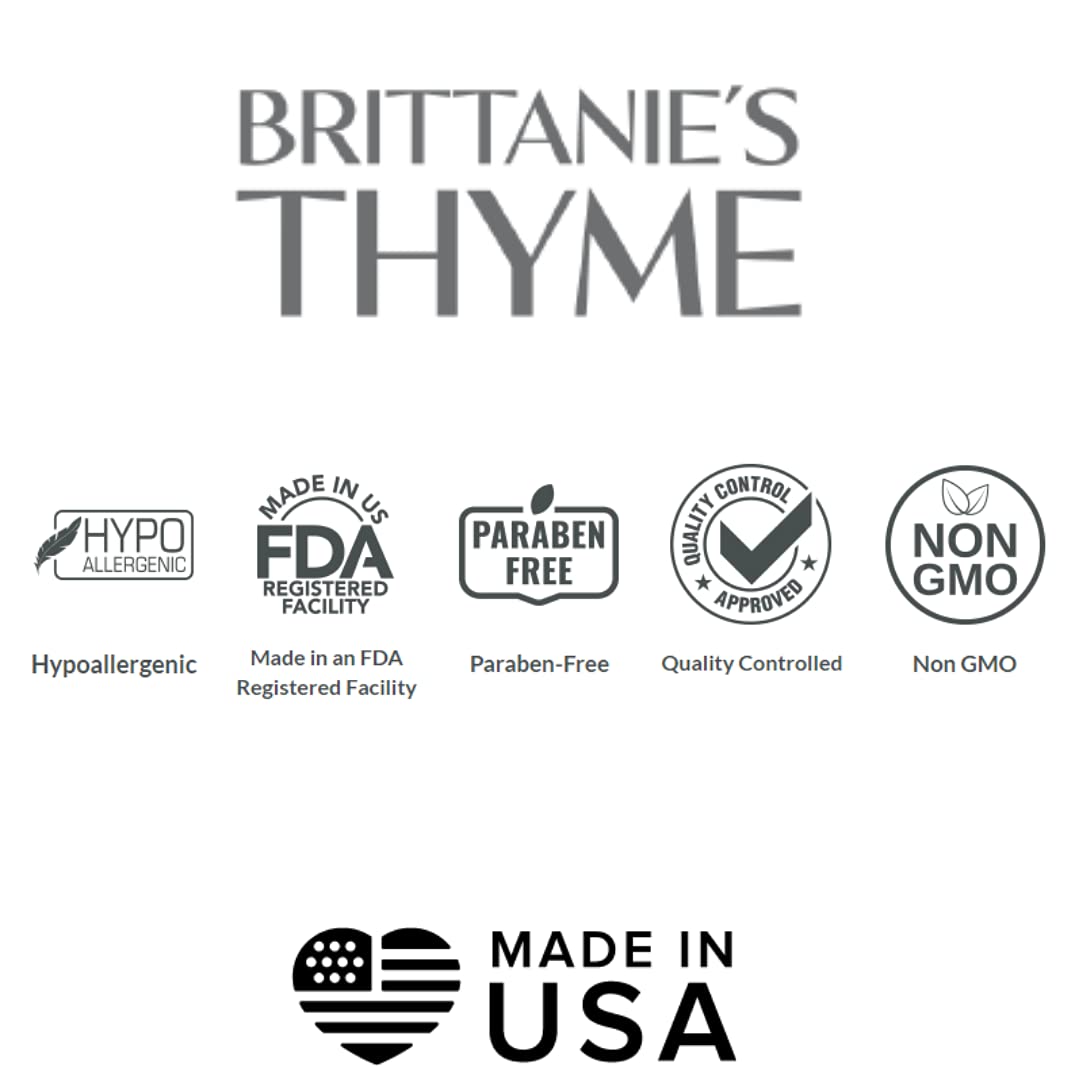 Brittanie's Thyme dish soap used on kitchen sink with foam