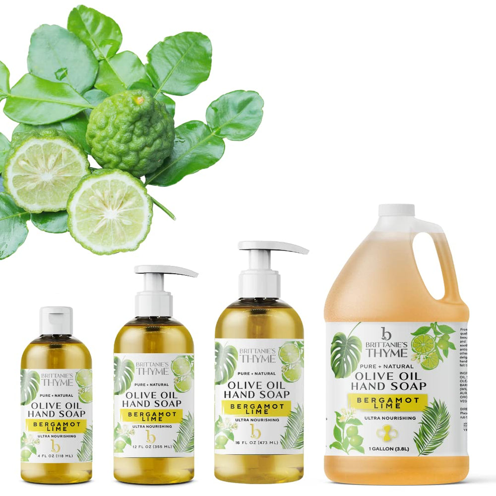 Brittanie's Thyme dish-soap-natural-clean demonstrates effective, residue-free kitchen cleaning