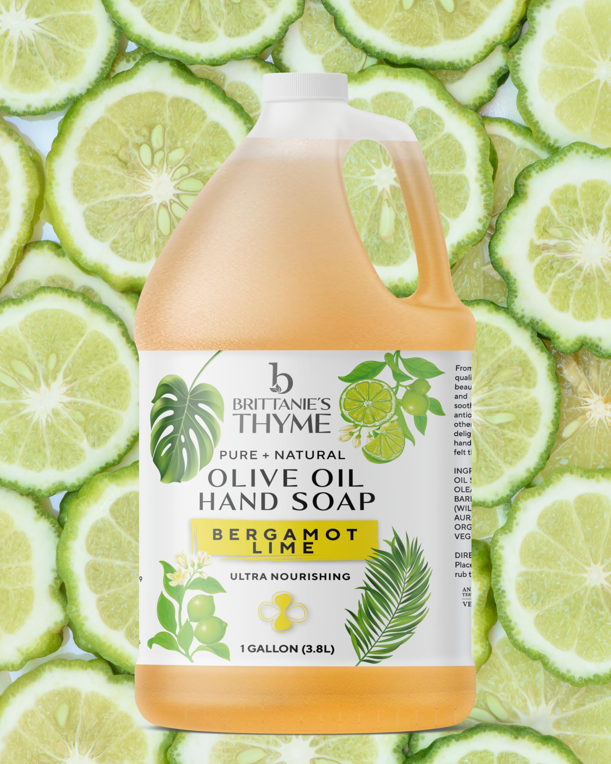 Brittanie's Thyme green-clean-glass-bottle signals eco-conscious packaging for sustainable households