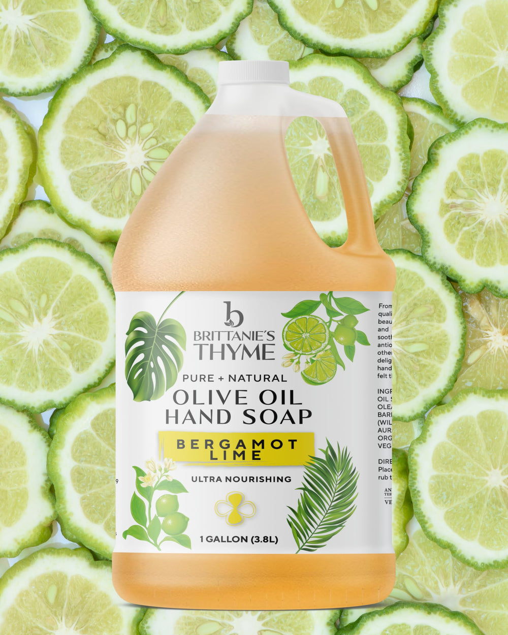Brittanie's Thyme green-clean-glass-bottle signals eco-conscious packaging for sustainable households