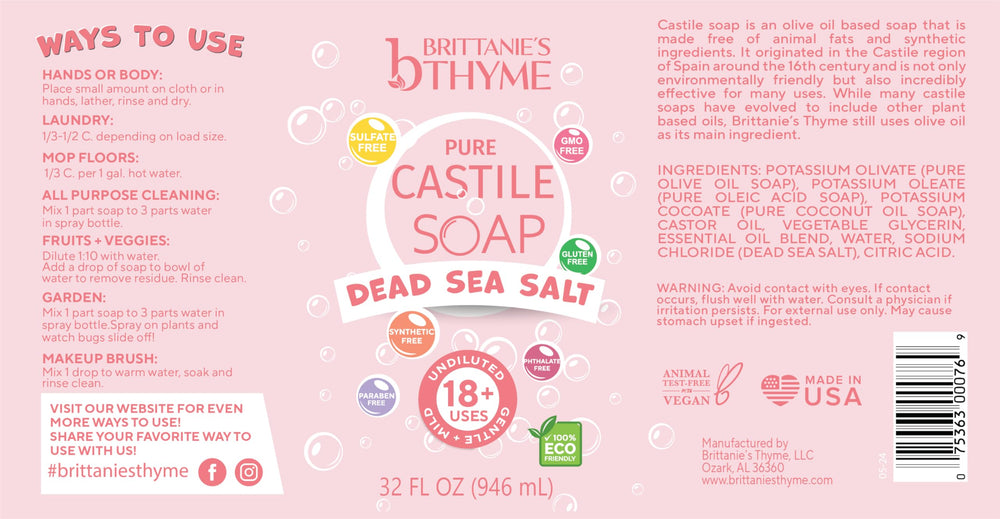 Brittanie's Thyme Organic Peppermint Oil delivers a fresh fragrance