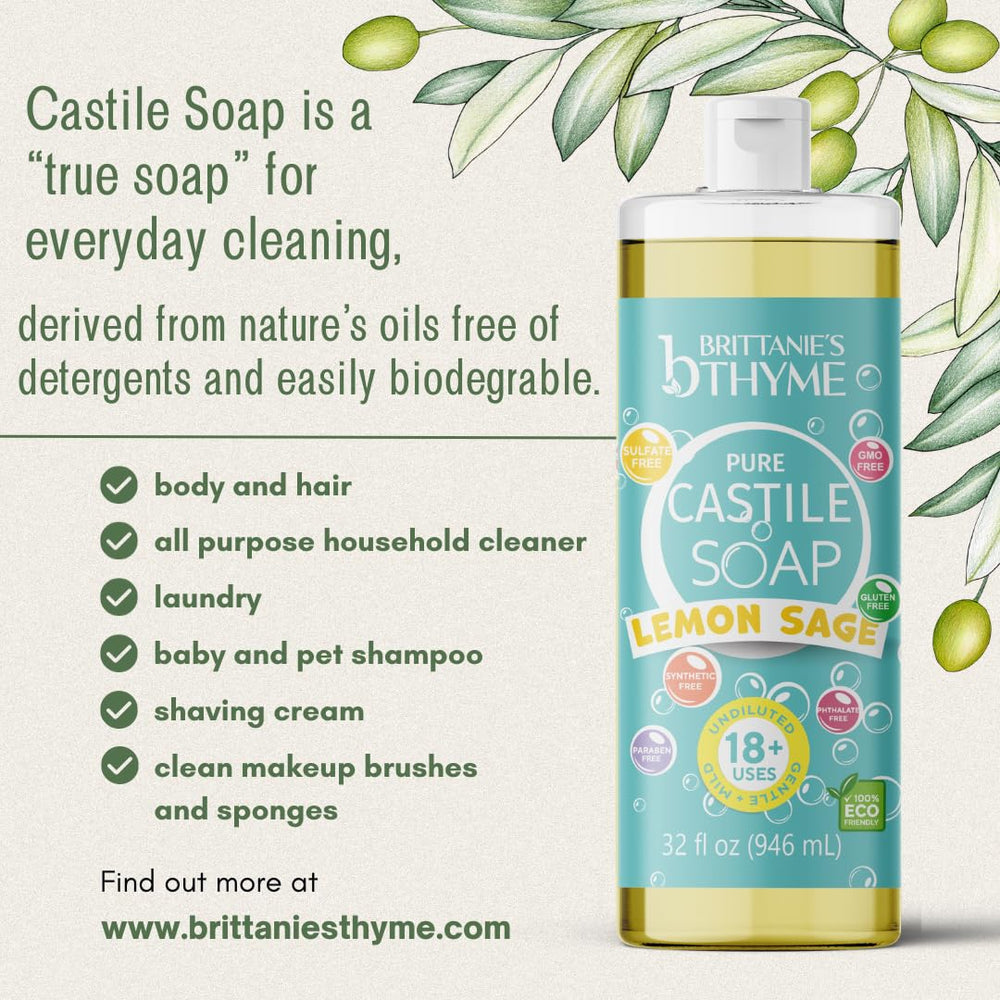 Brittanie's Thyme USA-made two 32oz bottles in the pack