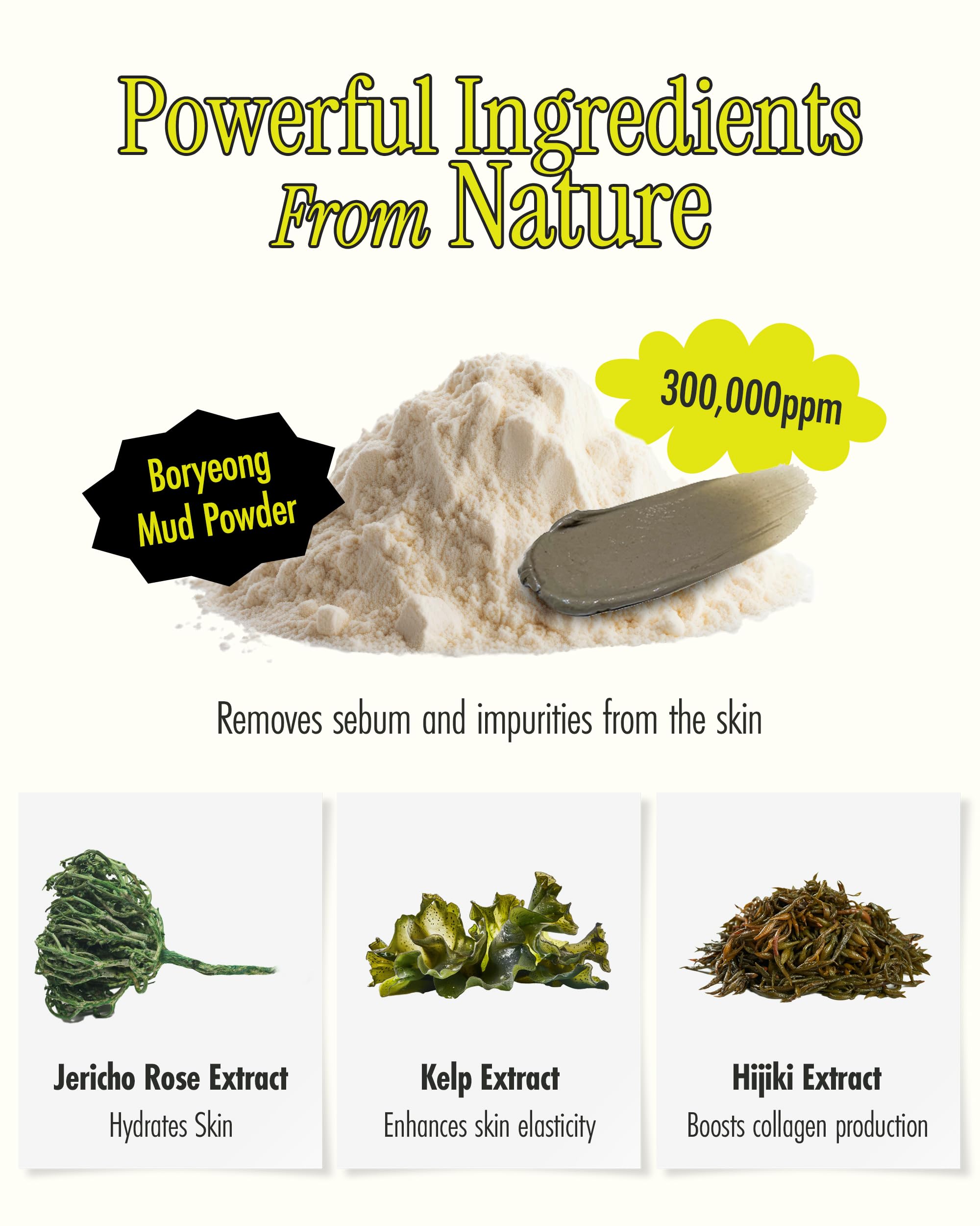 BRMUD Relief Mud Mask delivers hydration to soothe dry skin.